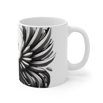 Mug - Phoenix - Black and White Design