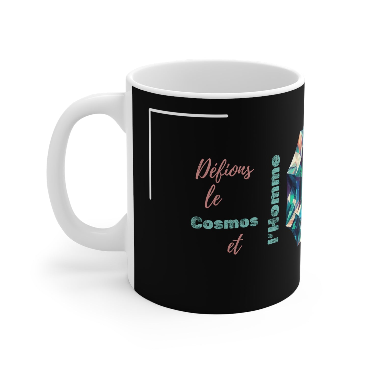 Mug Ceramique "Emeraude" - Noir - EGOKIN