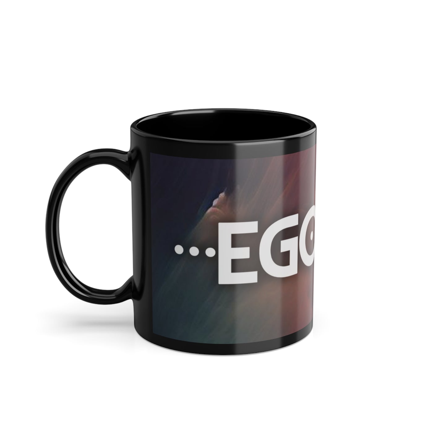 EgoKin 2 Black Coffee Cup, 11oz - EGOKIN